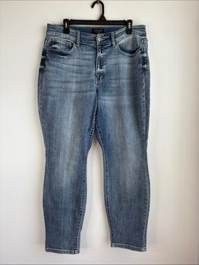Judy Blue Boyfriend Fit High Rise Slim Jeans